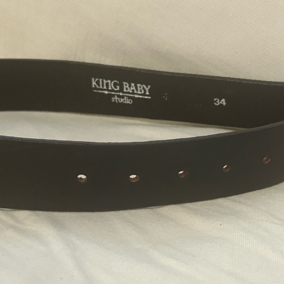 King Baby Studio Belt Buckle Brass Copper & Silver 34 2006 - Picture 6 of 9